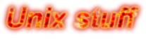 Unix stuff